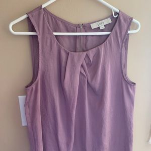 Loft sleeveless dressy top